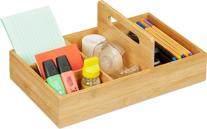 Image du produit Relaxdays Organiseur bureau 5 compartiments