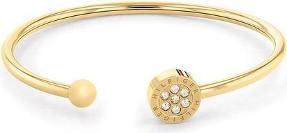 Tommy Hilfiger Solid gold-plated bracelet with 2780571 crystals