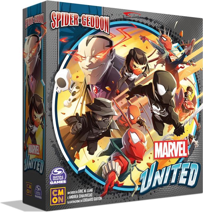 Produktbild Asmodée Marvel United - Spider-Geddon: Italienische Ausgabe