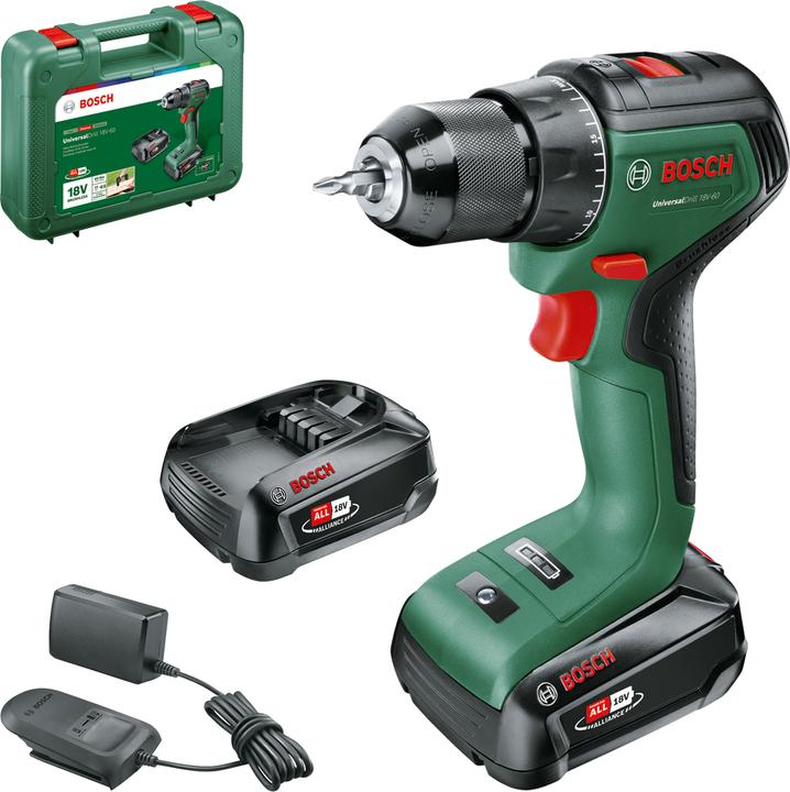 Produktbild Bosch Home & Garden UniversalDrill 18V-60 (Akkubetrieb)