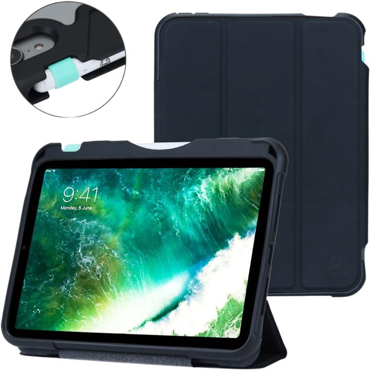 Deqster Rugged Case 2021 #RQ1 Black iPad Mini (iPad mini 2021 (6th Gen))
