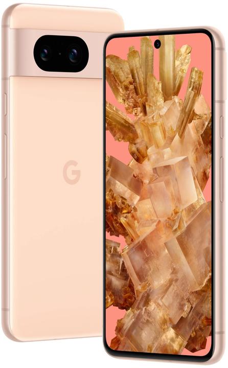 Actual product image Google Pixel 8 (256 GB, Rose, 6.20", SIM + eSIM, 50 Mpx, 5G)