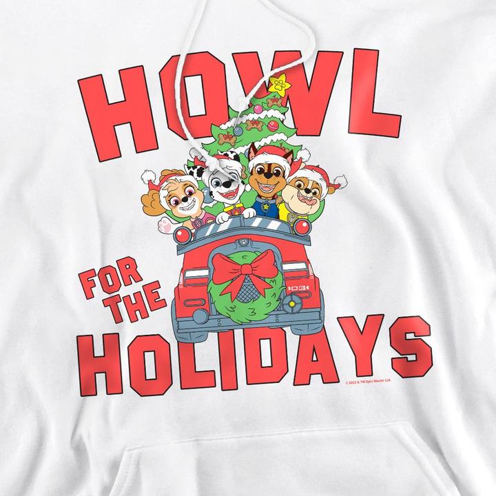 Immagine prodotto Paw Patrol Howl For The Christmas Holidays Felpa con Cappuccio Uomo (M)
