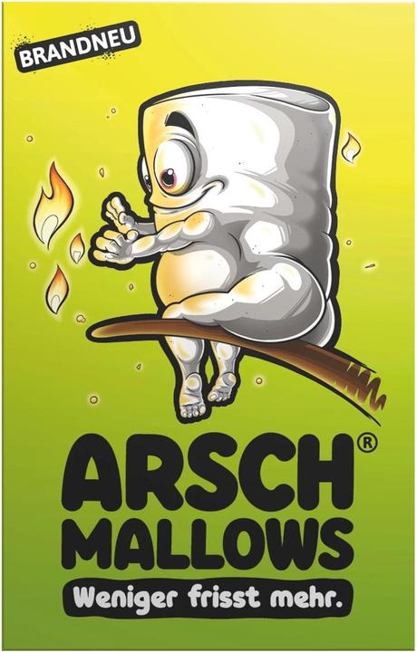 Produktbild Denkriesen Arschmallows® - "Weniger Frisst Mehr" (Deutsch)