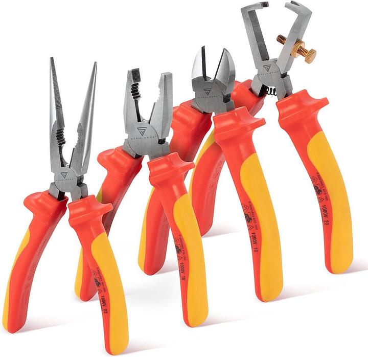 Image du produit Stahlwerk Jeu de tournevis et pinces VSZ-20 ST 20 pièces VDE 1000V isolé