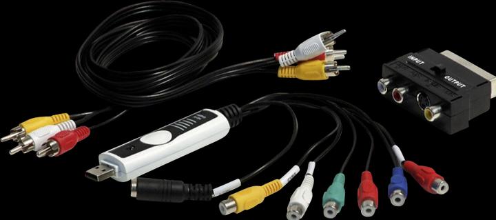 Image du produit Reflecta Carte d'acquisition vidéo USB AV 2.0 (Péritel, S-Vidéo, Audio, Mixte)