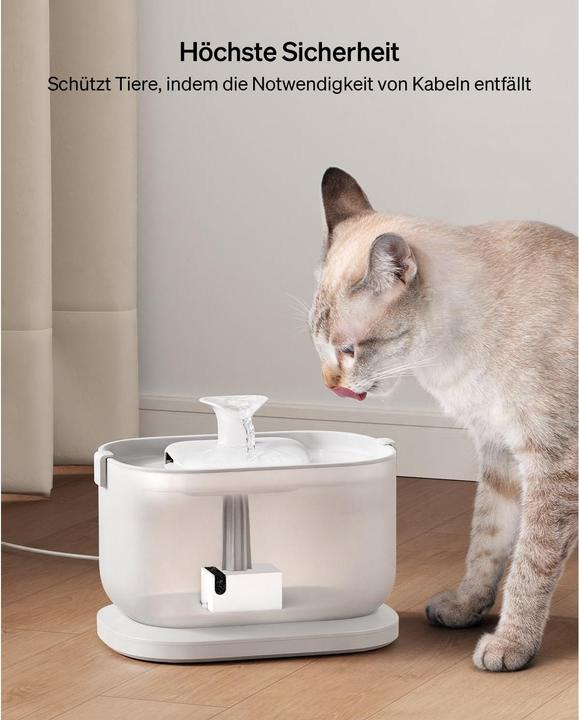 Image du produit Petlibro Fontaine d'eau à pompe sans fil Dockstream (2.50 l)