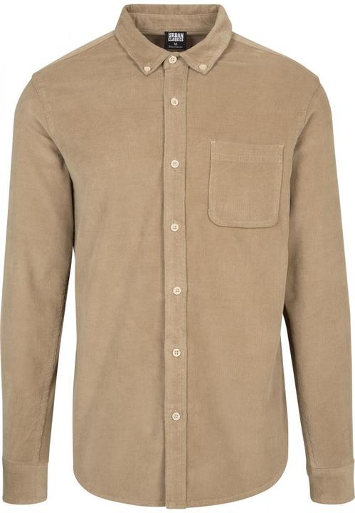 Urban Classics UC Plus Size Corduroy Shirt (S)