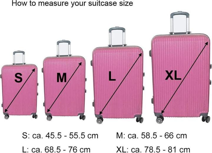 Produktbild JTI Hülle für Koffer, Länder - Grösse L (Tasche)