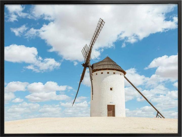 Produktbild Trenddeko Windmühlen auf der Don Quijote Route in Spanien (100 x 80 cm)