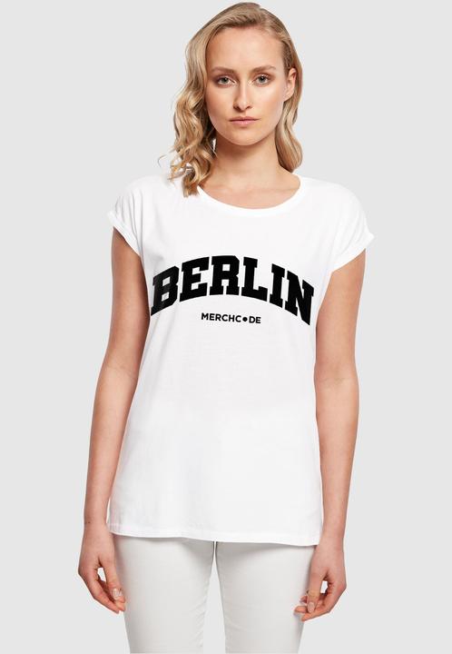 Immagine prodotto Merchcode Maglietta da donna Berlin Wording - 112975 (XL)