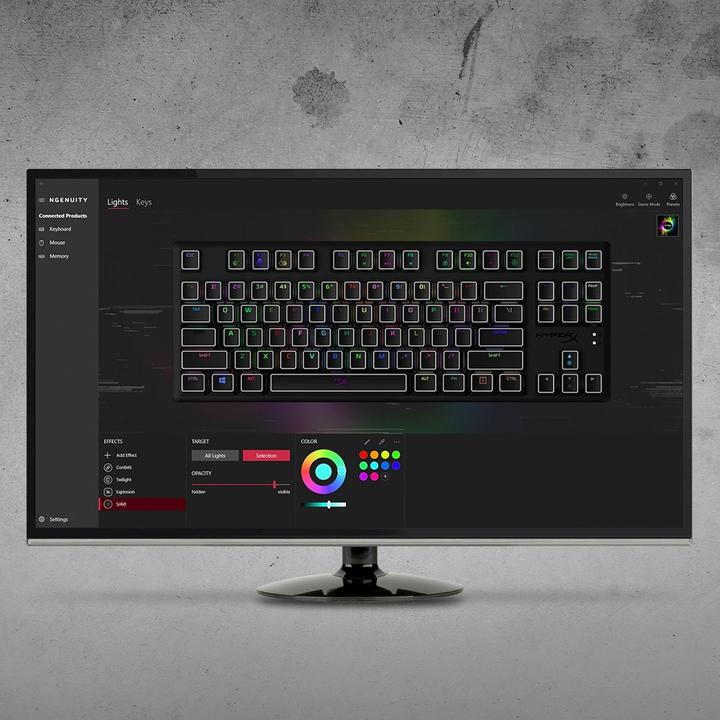 Produktbild HyperX Alloy Origins Core - Mechanical Gaming Keyboard - HX Red (DE Layout) (DE, Kabelgebunden)