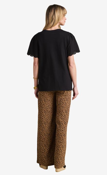 Actual product image Envie de Fraise Bio-Kollektion: Umstands-Shirt mit Lochmuster am Ärmel (36, 38)