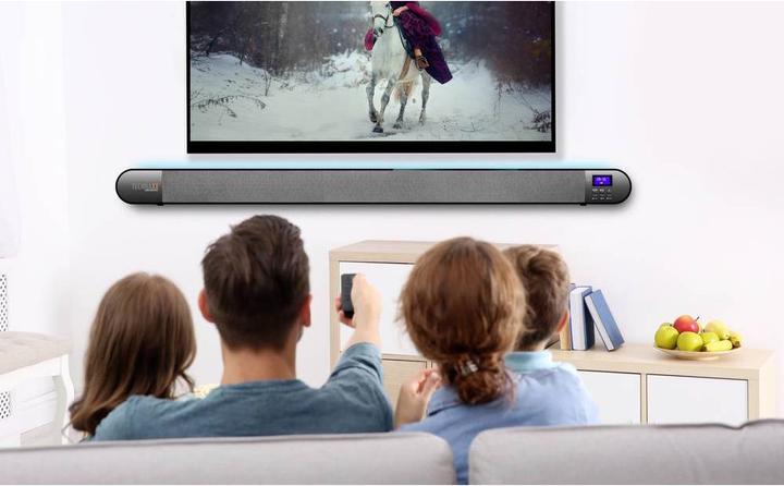Produktbild Technaxx Soundbar DAB+ TX 139 mit Hintergrundbeleuchtung (40 W, 2.0 Kanal)
