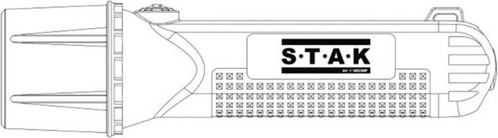 Image du produit S.T.A.K Lampe de poche LED ATEX 1W (17.50 cm, 60 lm)
