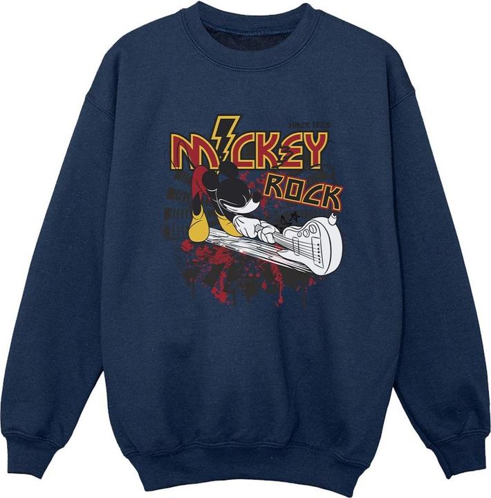 Disney Mickey Mouse Smash Guitar Rock Sweatshirt Jungen
