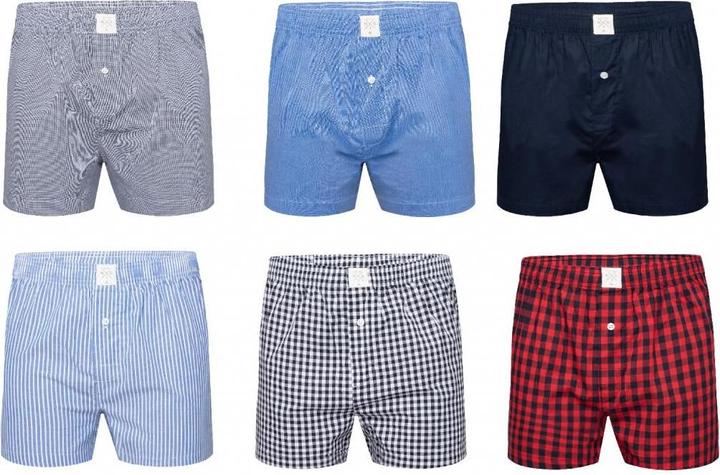 Immagine prodotto Mg-1 Boxer in tessuto Casual Loose Fit - 7039 (XL, confezione da 6)
