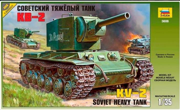 Image du produit Carson 1:35 WWII Rus. Tank KV-2 Gigant