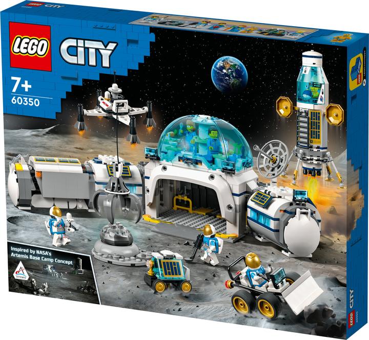 Productafbeelding LEGO Maanonderzoekbasis (60350, LEGO Stad)