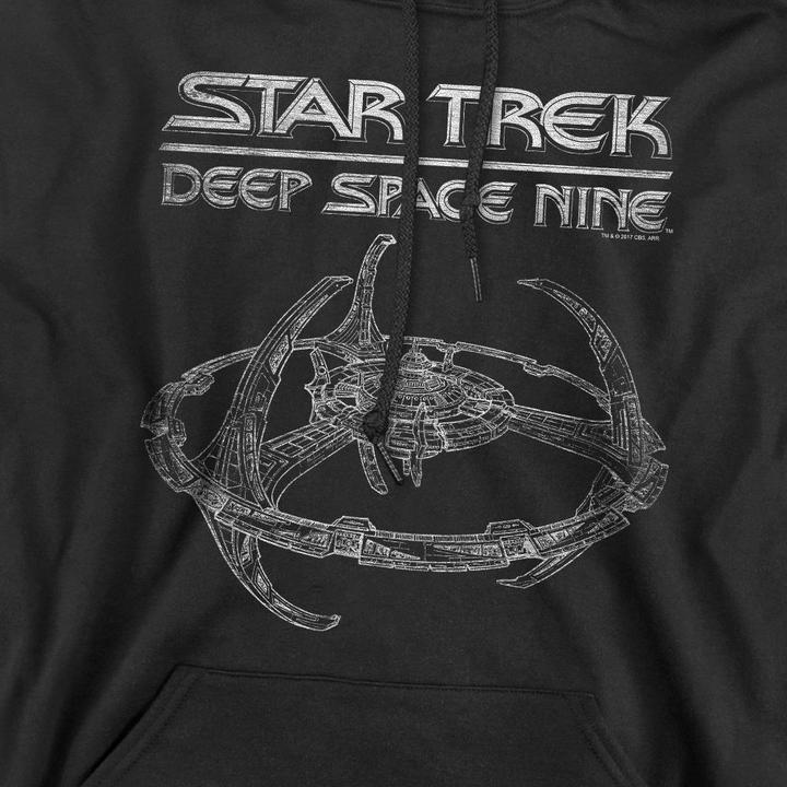 Immagine prodotto Deep Space Nine Station Felpa con Cappuccio Uomo (M)