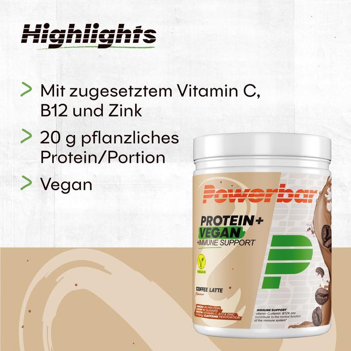Image du produit Powerbar Protein Plus Vegan Support immunitaire (Café, 1 pcs, 570 g)