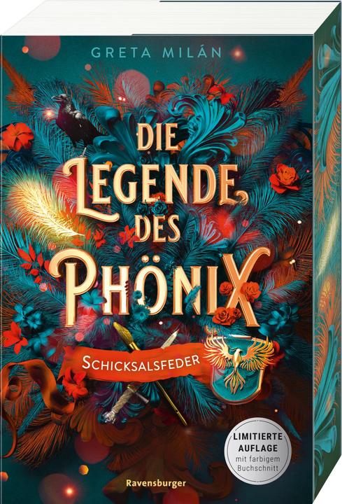 Actual product image Ravensburger Die Legende des Phönix, Band 2: Schicksalsfeder (German, Katt Phatt, Greta Milán, 2024)