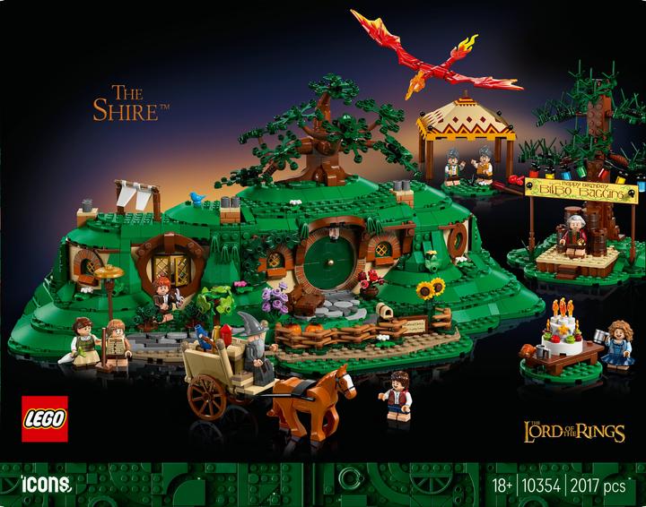 Produktbild LEGO Der Herr der Ringe: Das Auenland (10354, LEGO Icons, LEGO Seltene Sets)