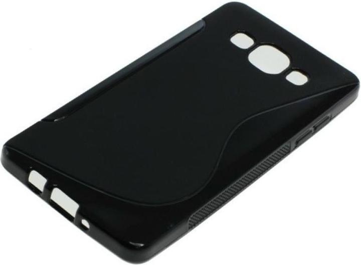 Produktbild König Design OTB TPU Case kompatibel zu Handy Samsung Galaxy A5 SM A500F S Curve Schwarz (Samsung Galaxy J5 (2015))