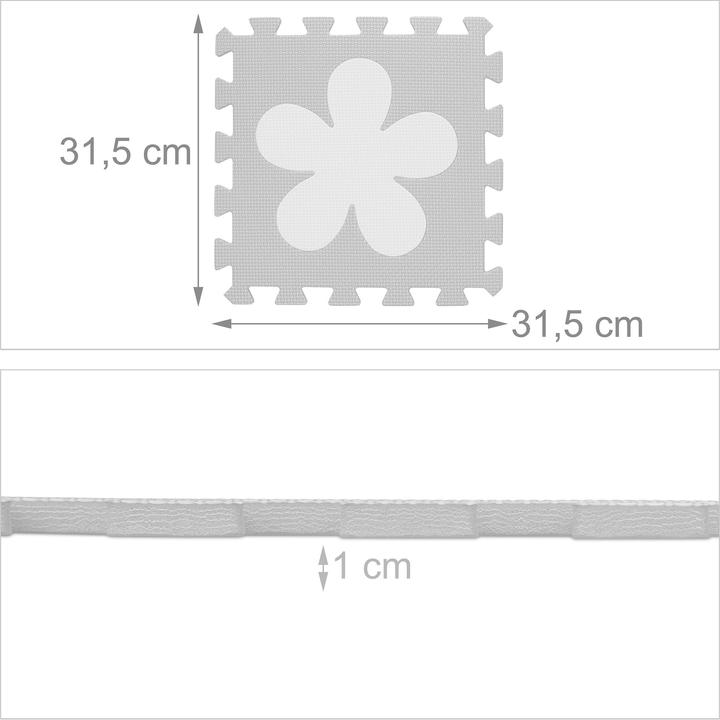 Actual product image Relaxdays playmat (91.5 x 91.5 x 1 cm)