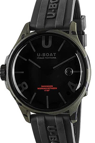 U-Boat 9552 Darkmoon Grey Camouflage Herrenuhr 40mm 5ATM (Analoguhr, 40 mm)