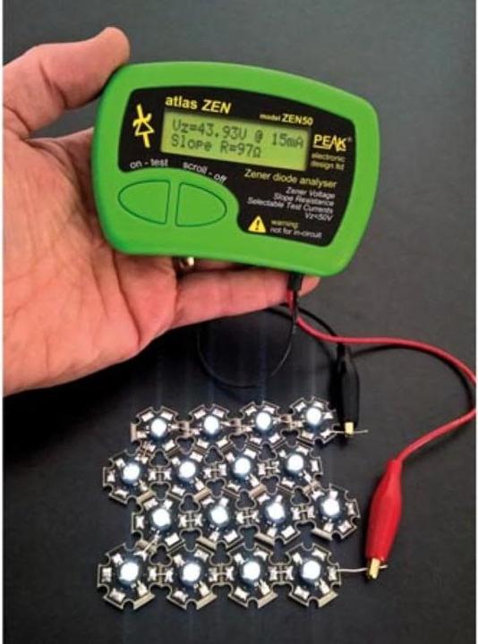 Actual product image Peak Ice Works ATLAS ZEN - ZENER DIODE ANALYSER (0 - 50 V)