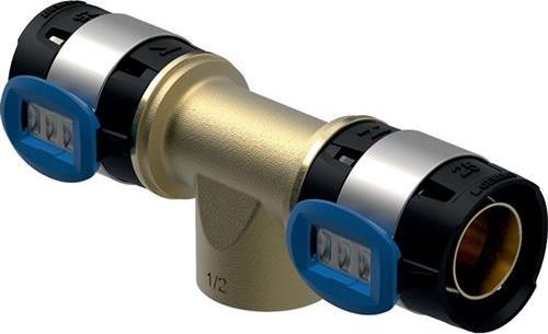Productafbeelding Geberit FlowFit T-stuk 32 x 1/2" x 32 mm IT 620153001 (Persaansluiting)