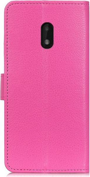 Actual product image MU Classic Litchi Leather Bookcover Series (Nokia C1 Plus)