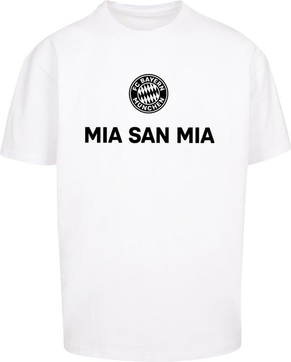 Actual product image FC Bayern München Mia San Mia Logo Heavy Oversized Tee - 115331 (XL)