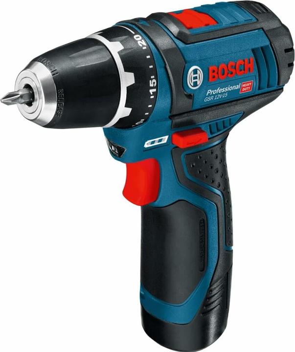 Actual product image Bosch Professional GSR 12V-15 Professional (Rechargeable battery operated)