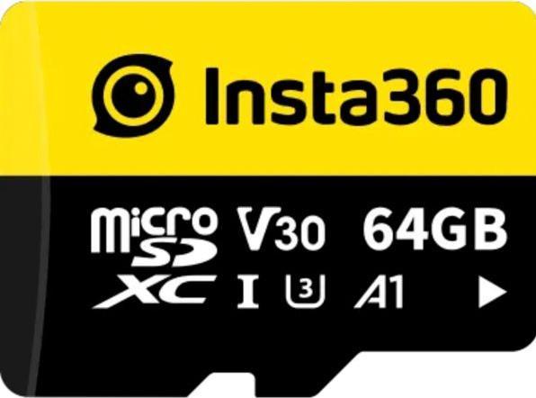 Actual product image Insta360 X3 (64 GB, microSDXC, U3, UHS-I)