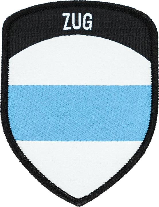 Actual product image Charlie Mike Klettabzeichen Kantonswappen Zug