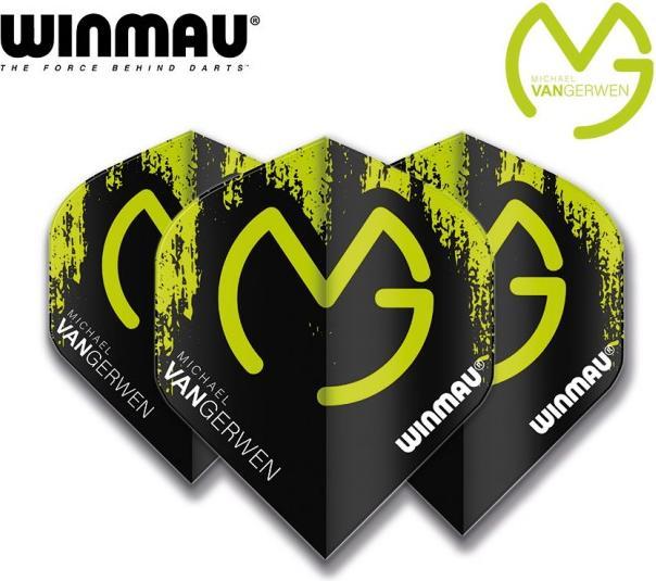 Produktbild Winmau Fly Player Mega Standard MvG 6900-234 grün/schwarz
