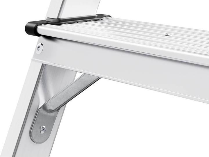 Actual product image Hailo D60 StandardLine, aluminium stepladder, 2x3 steps (Stile, 64 cm)