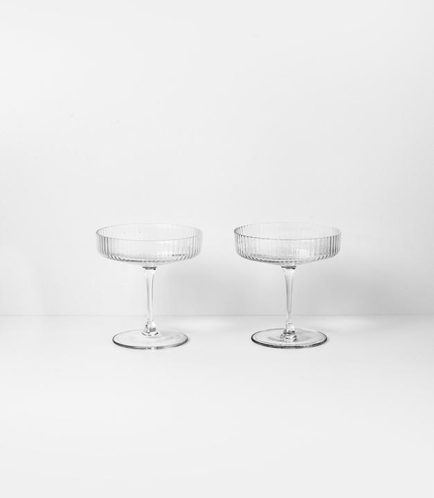 Image du produit Ferm Living Ondulation (15 cl, 2 Verres, Flûtes à champagne)