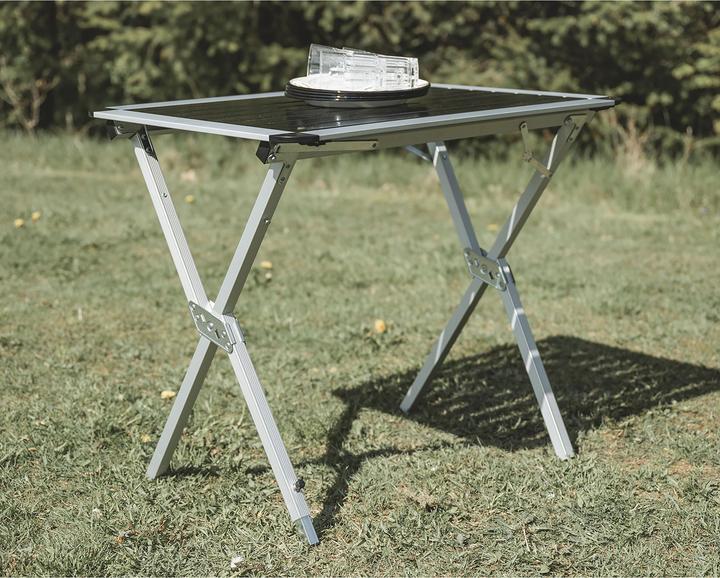 Actual product image Easy Camp Camping-Tisch Aspen Table M 540034 (aluminium/schwarz, Modell 2025)
