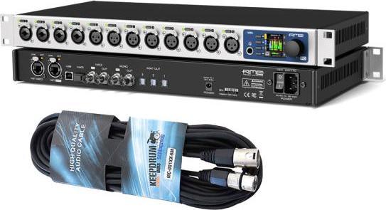 Produktbild RME Audio RME 12Mic-D Mikrofon Vorverstärker mit XLR-Kabel (3.5mm Klinke, AudioWire)