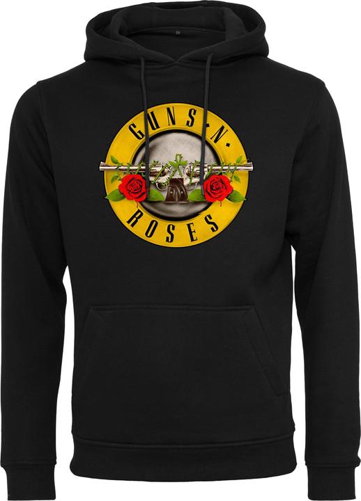 Immagine prodotto Merchcode Guns n' Roses - Felpa con cappuccio con logo (XS)