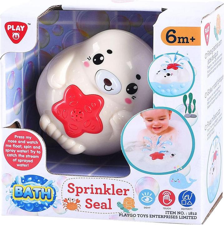 Actual product image Play Bath toy with splashing seal