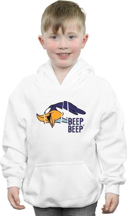 Immagine prodotto Looney Tunes Road Runner Beep Beep Felpa con Cappuccio Ragazzi (128)
