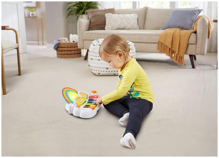 Actual product image VTech 612403 Leap Frog Baby Piano My First Notes (English Version) 12+ Months (French, English)