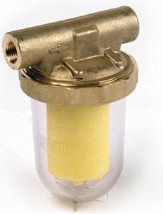 Actual product image Oventrop OV Heating oil filter single line Oilpur with Siku insert 50-75 my DN 8, 1/4inch