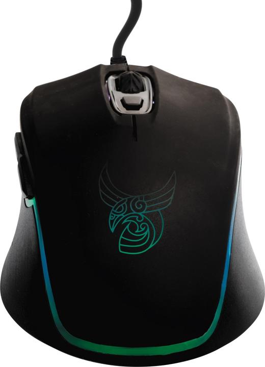 Produktbild L33T Gaming mouse Viking Tyr, Tyrfing, 10,000 DPI, Black (Kabelgebunden)
