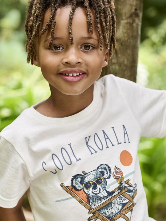 Actual product image Vertbaudet Jungen T-Shirt, Tierprint (98)