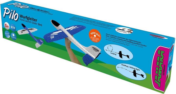 Actual product image Jamara Pilo Foam Throw Glider EPP